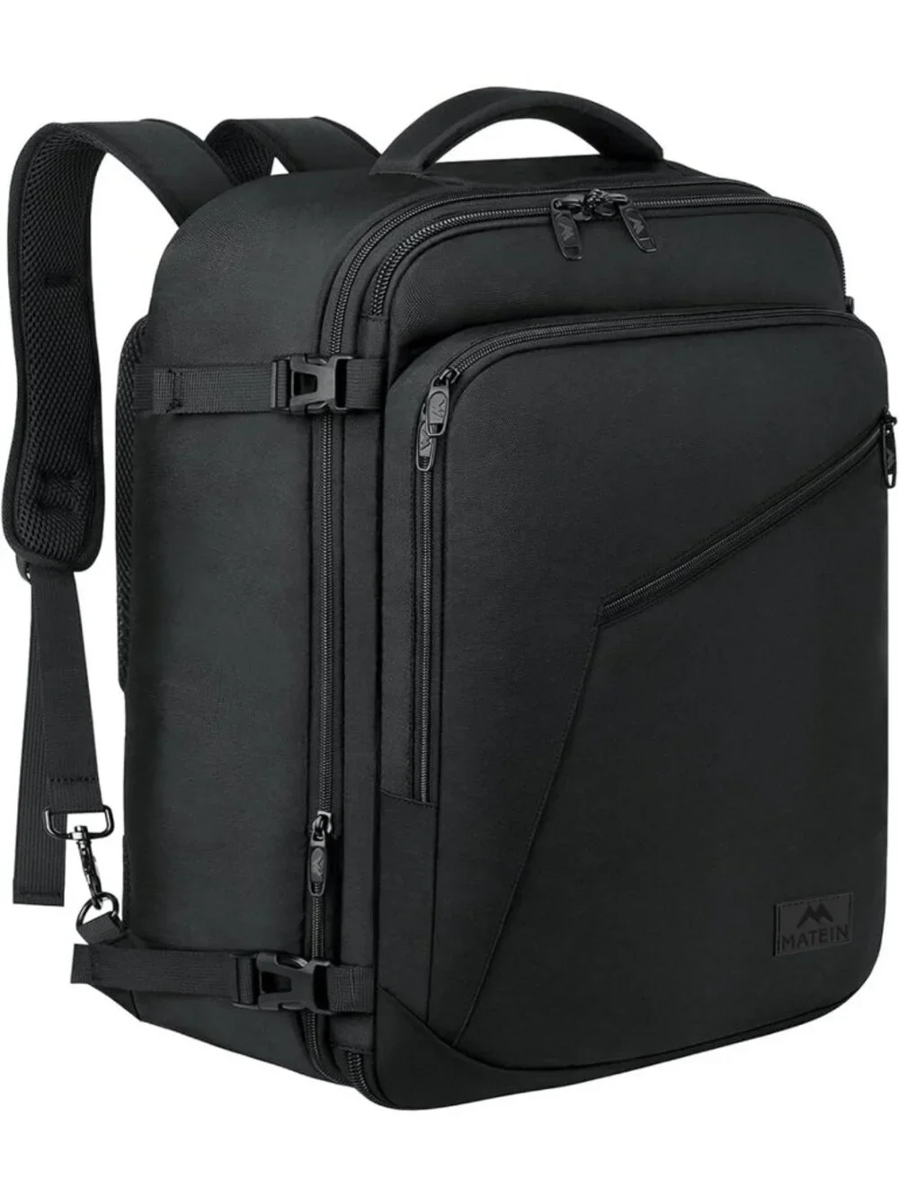 Expandable 45L Travel Backpack - Large Carry-On Bag for Men & Women, Perfect for